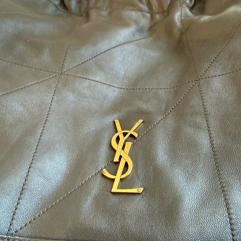 ysl 垃圾袋包 實體很美 我很不會拍 灰色❤️-3