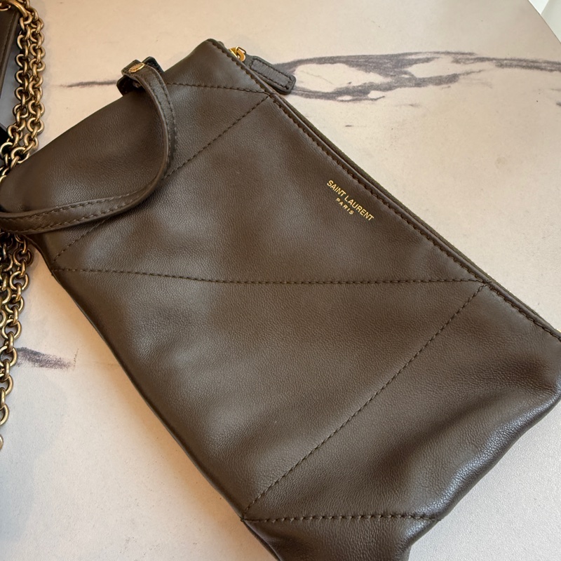 ysl 垃圾袋包 實體很美 我很不會拍 灰色❤️-6