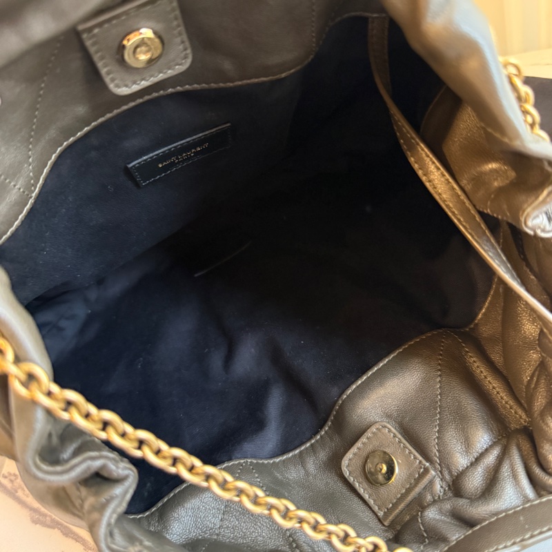 ysl 垃圾袋包 實體很美 我很不會拍 灰色❤️-15