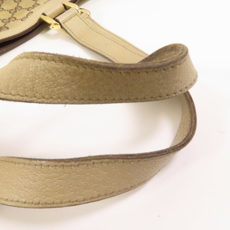 GUCCI 帆布Abbey Tote金扣手挽袋-15