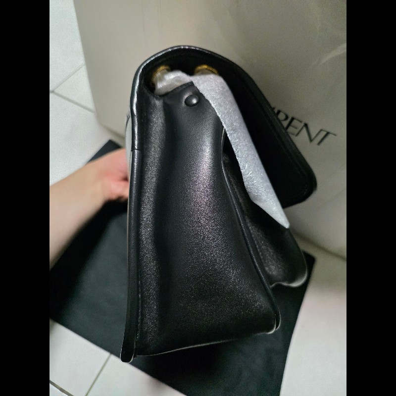 Saint Laurent YSL 小羊皮 黑色Niki 中號-2