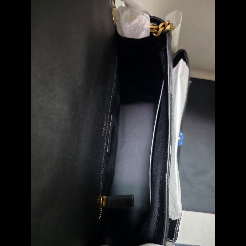 Saint Laurent YSL 小羊皮 黑色Niki 中號-6