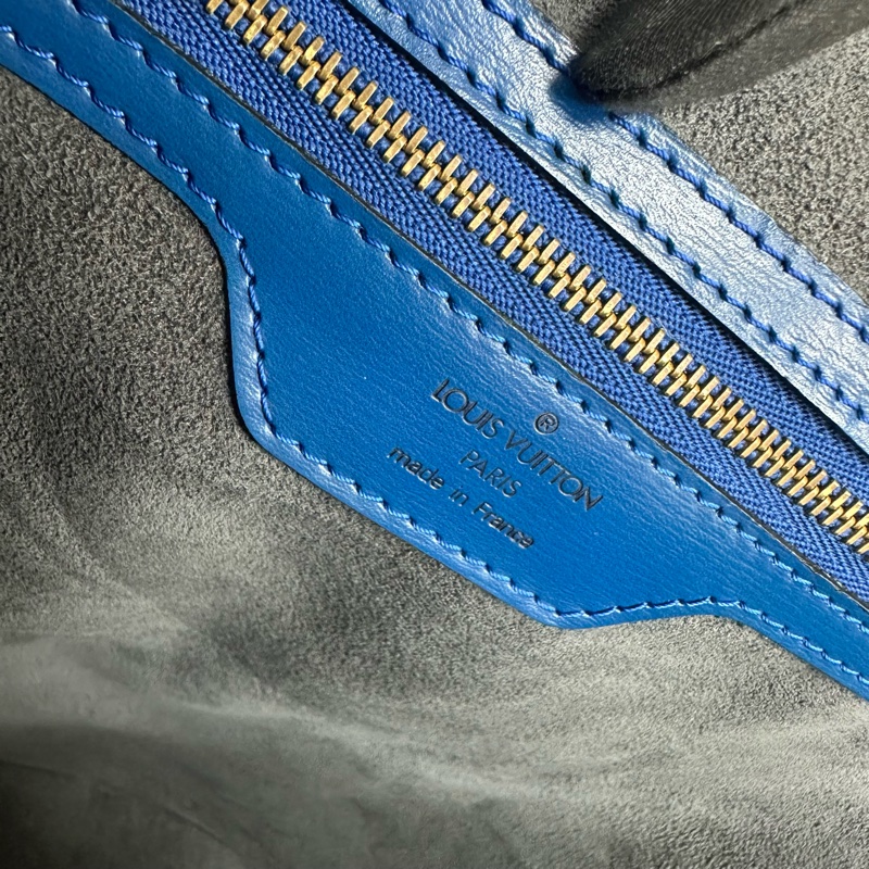 「特價優惠 」Louis Vuitton 路易威登LV Epi水波紋藍色托特包 手提 側背 中古 vintage-28