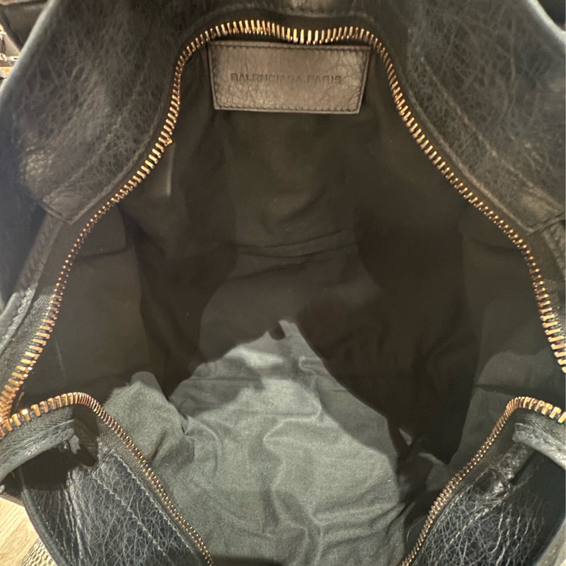 🖤Balenciaga巴黎世家帥潮黑🖤玫瑰金最美絕版大扣加乘的經典美包-10