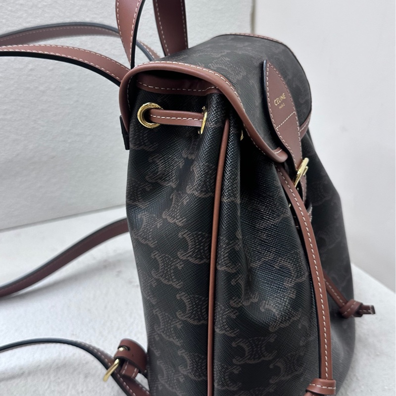 【全新🖤】Celine 小牛皮 Folco Mini 迷你小背包 Backpack-1