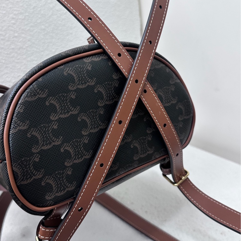 【全新🖤】Celine 小牛皮 Folco Mini 迷你小背包 Backpack-3