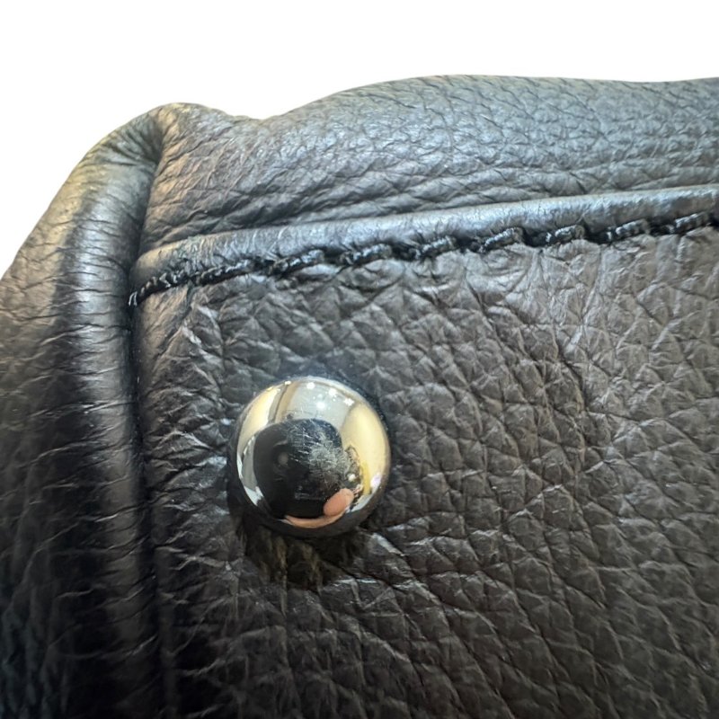 【美收精品】CHANEL黑色牛皮黑練肩背包 4-860-13