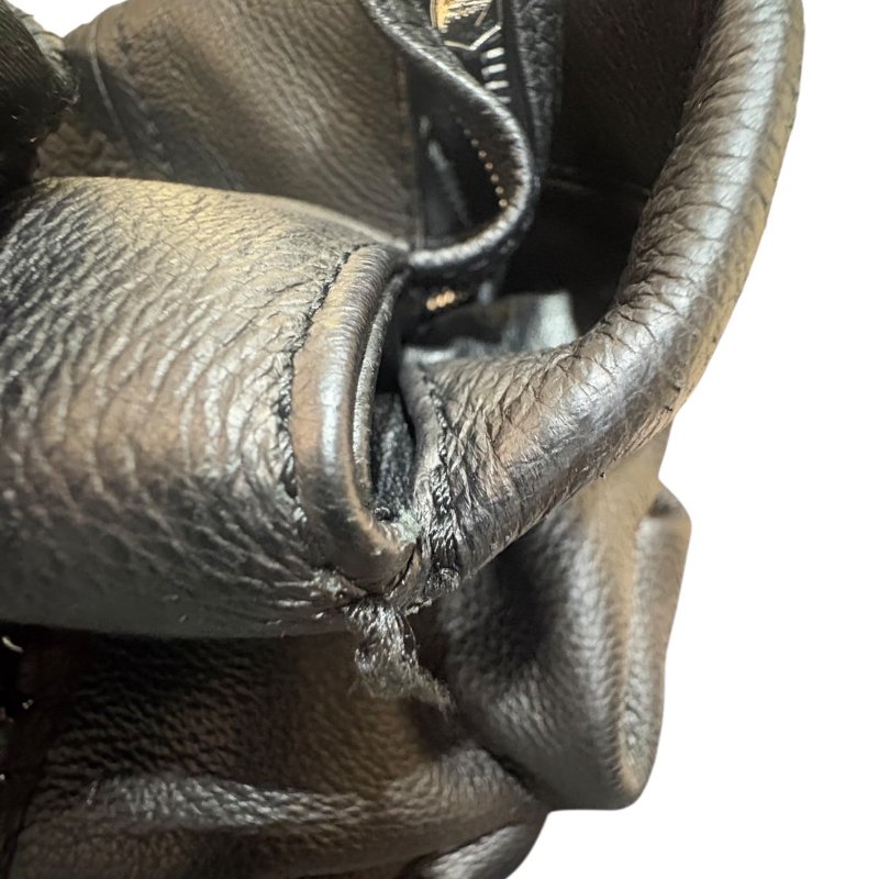 【美收精品】CHANEL黑色牛皮黑練肩背包 4-860-16