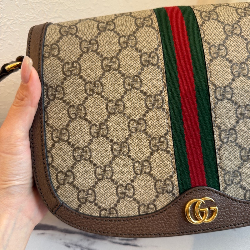 Gucci 半圓斜背包 好用的尺寸-1