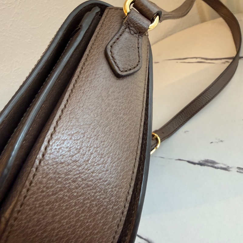 Gucci 半圓斜背包 好用的尺寸-6