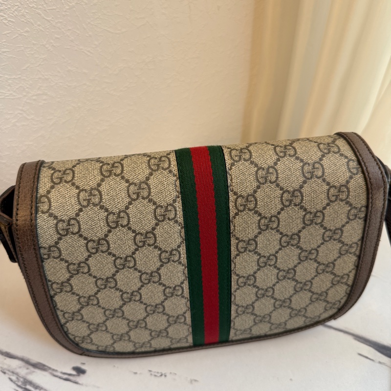 Gucci 半圓斜背包 好用的尺寸-9