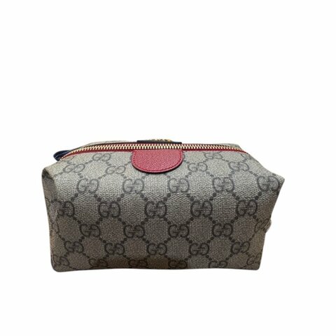 【美收精品】GUCCI老花化妝包 4-701