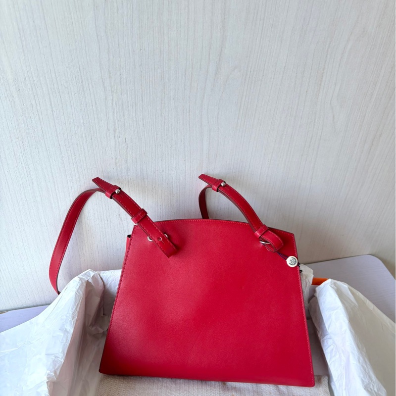 【98新】 Hermes Tutti-frutti鰐魚紅蘋果斜挎 X刻-2