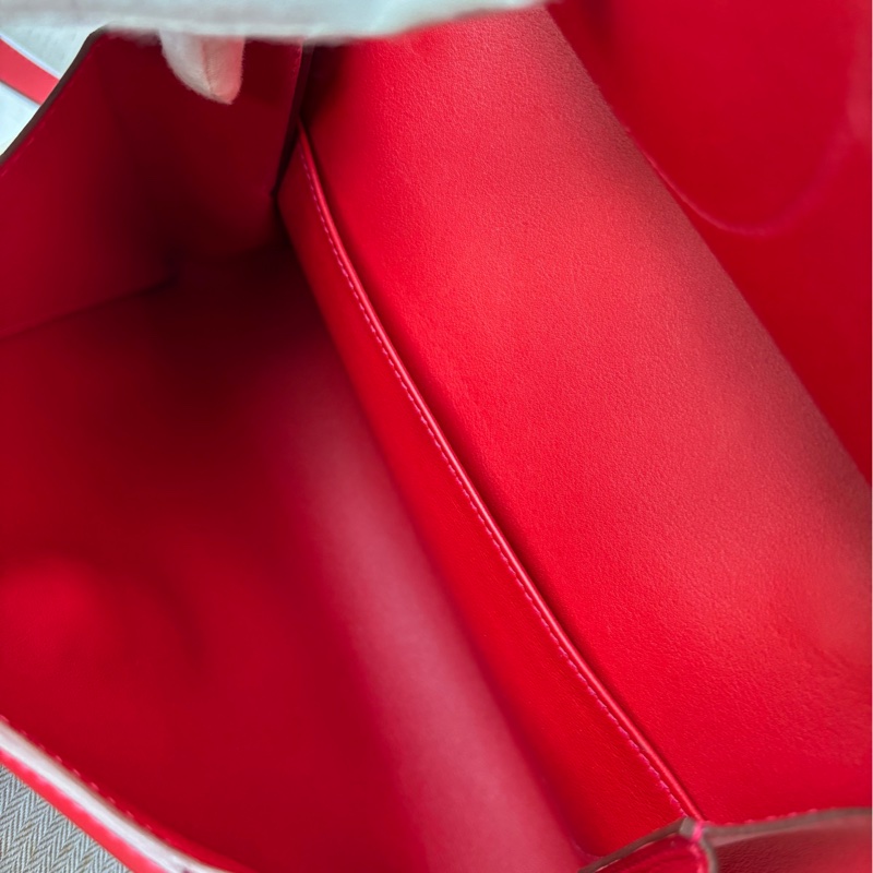 【98新】 Hermes Tutti-frutti鰐魚紅蘋果斜挎 X刻-7