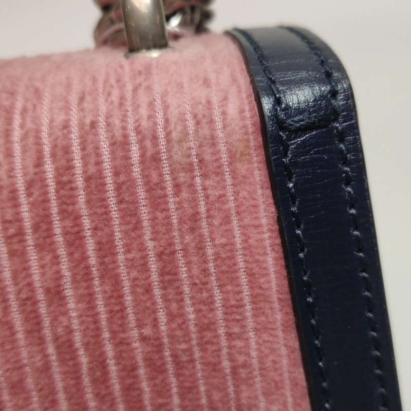 Gucci Dionysus酒神包小號牛皮絨布拼色雙虎頭搭扣單肩包-16