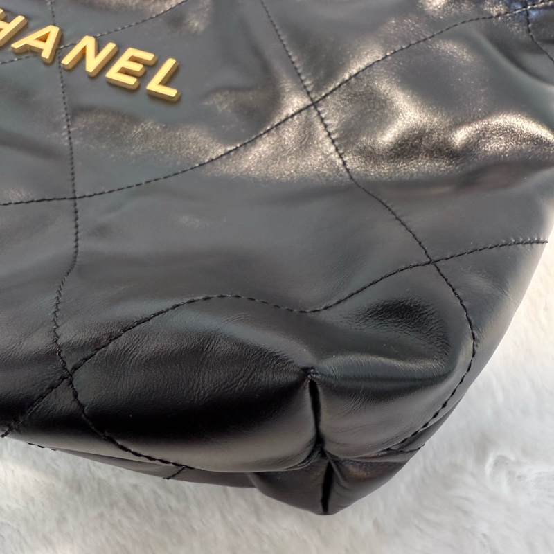 CHANEL香奈兒 22Bag 超大容量做舊金標 「年度包皇」-4