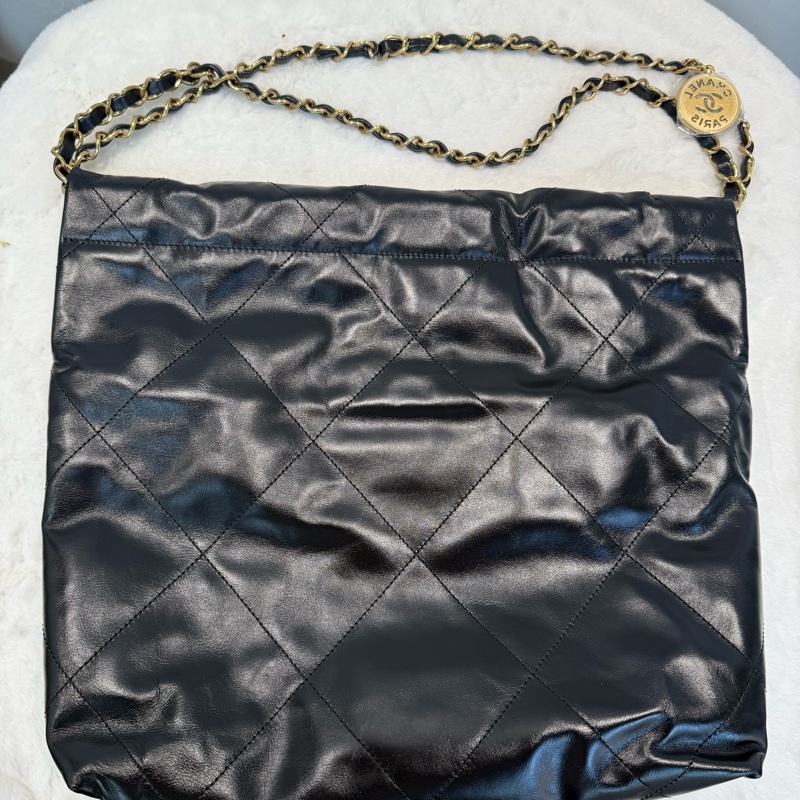 CHANEL香奈兒 22Bag 超大容量做舊金標 「年度包皇」-6