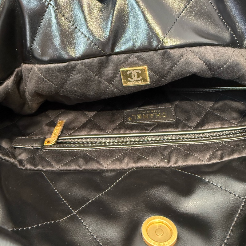 CHANEL香奈兒 22Bag 超大容量做舊金標 「年度包皇」-7