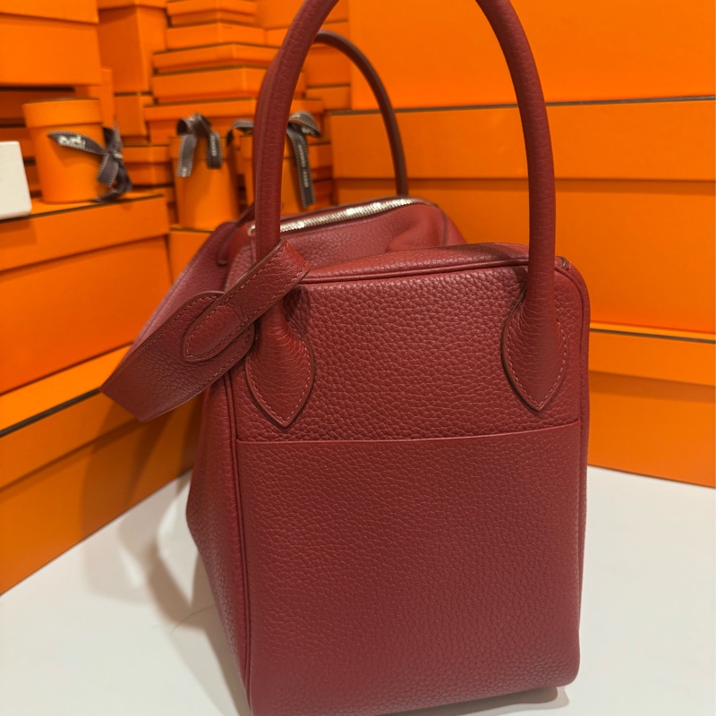 Hermes Lindy30 國旗紅 框R刻 🧲 近全新閒置-2