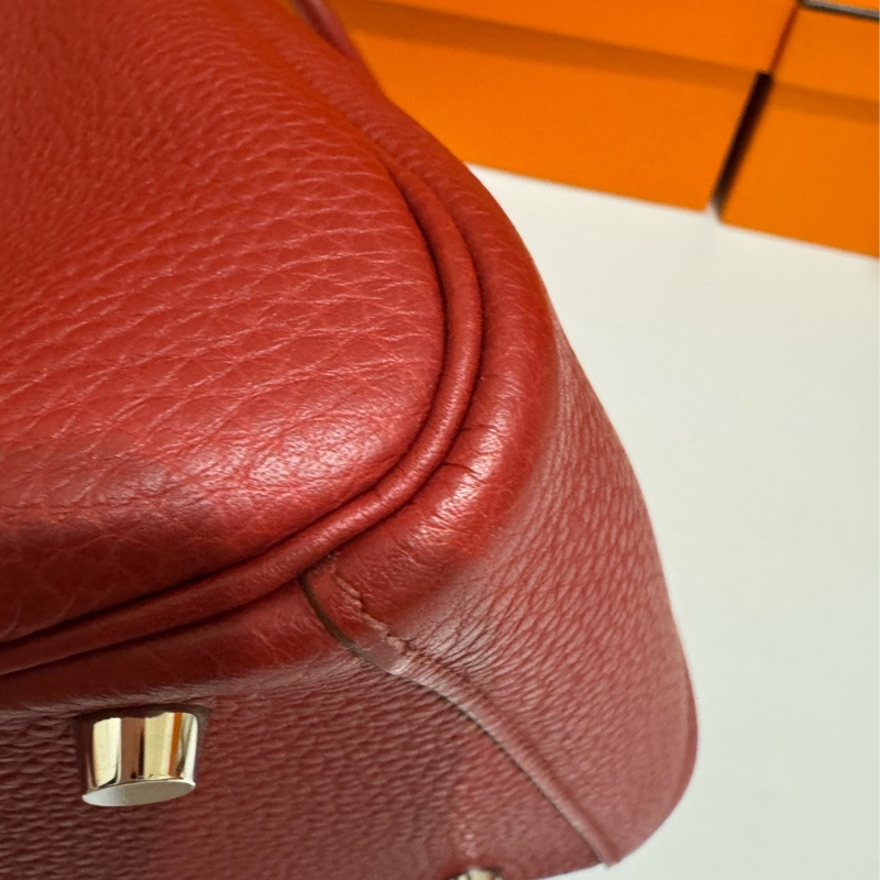 Hermes Lindy30 國旗紅 框R刻 🧲 近全新閒置-5