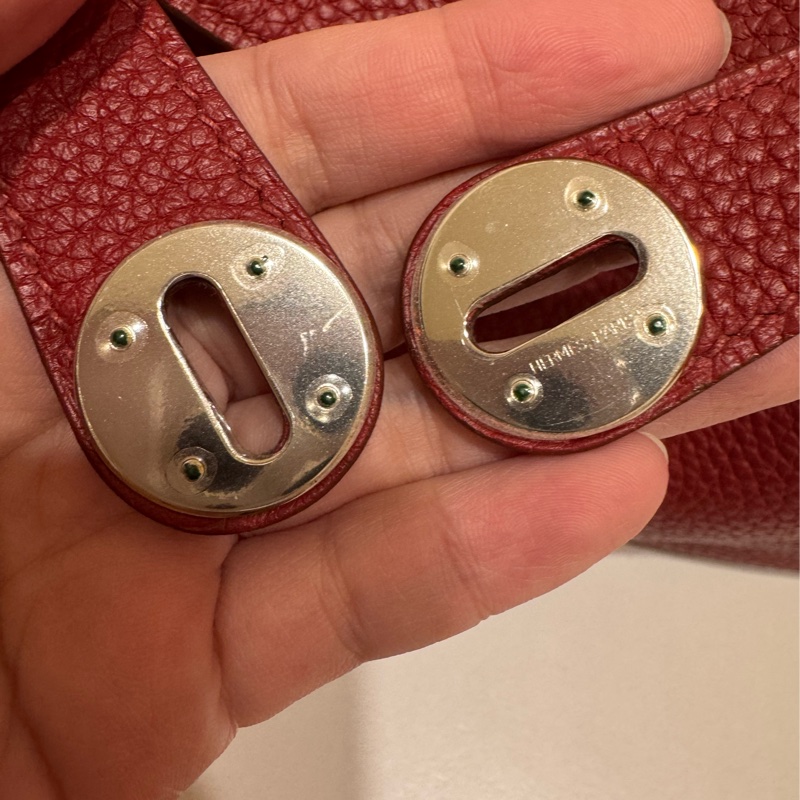 Hermes Lindy30 國旗紅 框R刻 🧲 近全新閒置-11