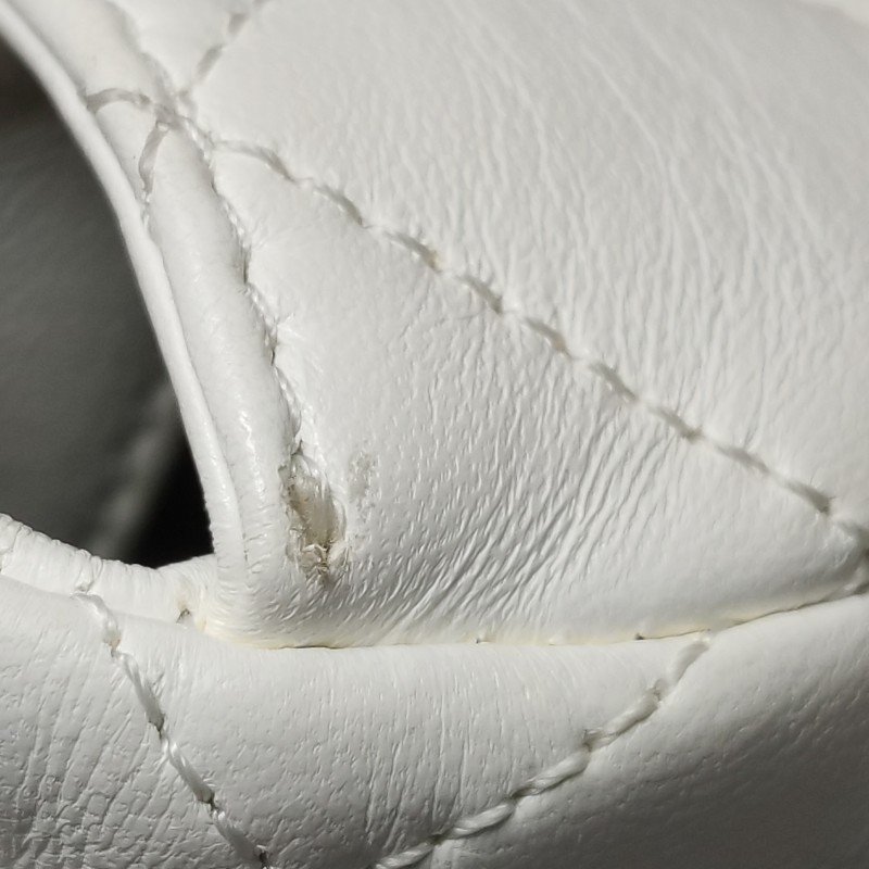 Chanel Classic Flap季節限定款方胖子羊皮菱格絎縫雙C扣皮穿鏈斜挎包單肩包-15