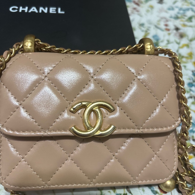 香奈兒雙金珠 雙金球-0