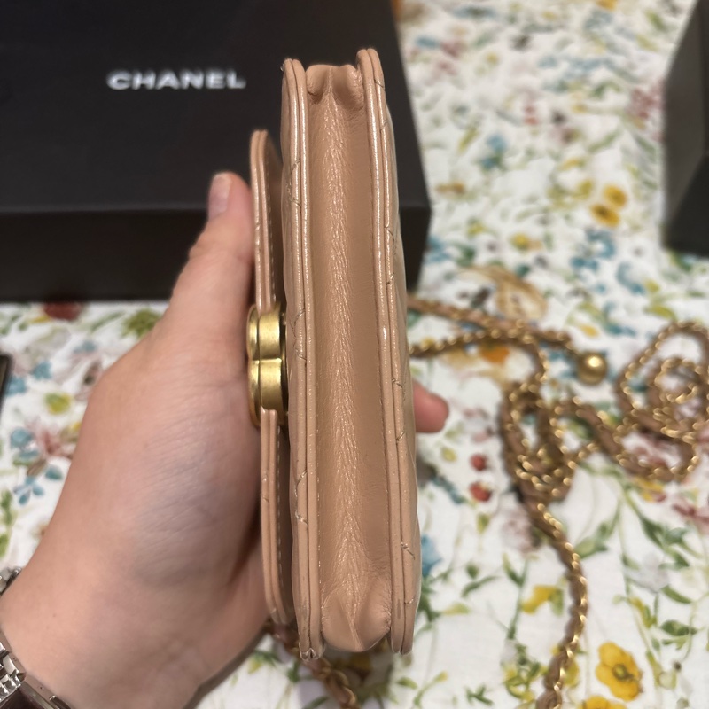 香奈兒雙金珠 雙金球-1