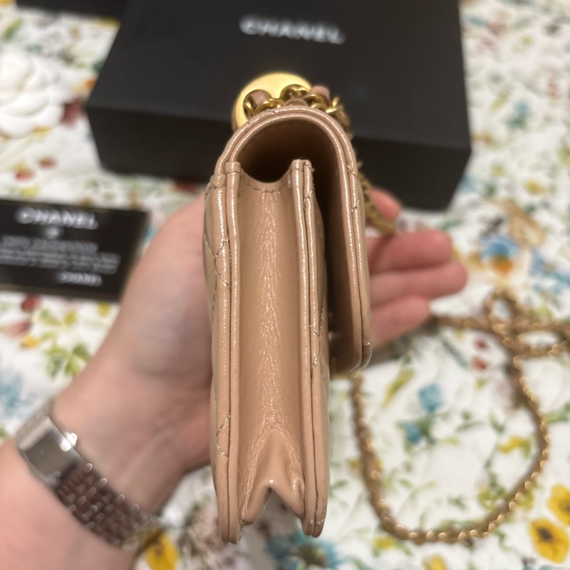 香奈兒雙金珠 雙金球-3