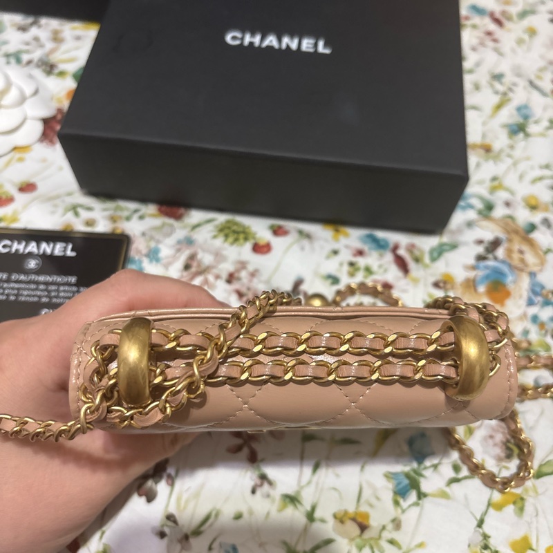 香奈兒雙金珠 雙金球-4