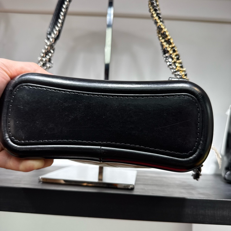 香奈兒/Chanel 流浪包Gabrielle 小號 奶茶色-10