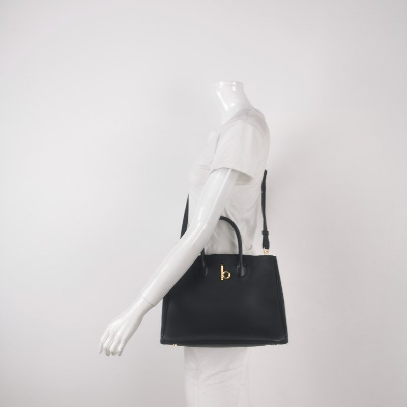 Burberry Rocking Horse小号牛皮纯色斜挎包单肩包-1