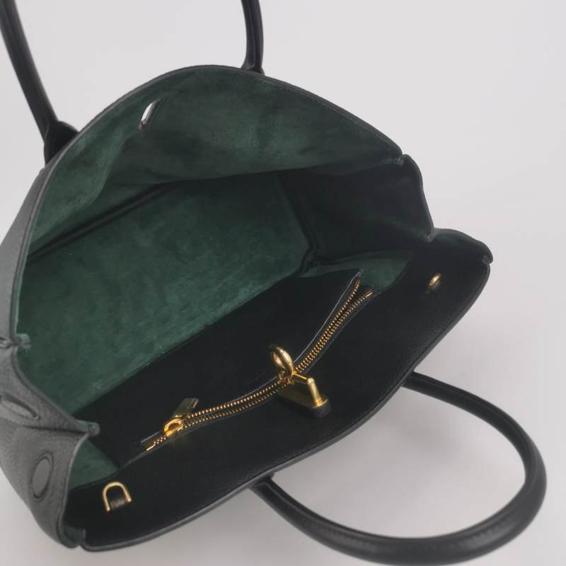 Burberry Rocking Horse小号牛皮纯色斜挎包单肩包-6