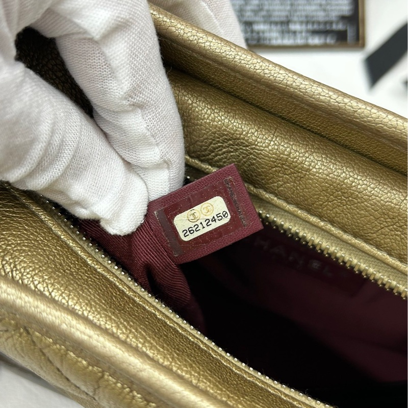 【98🆕】Chanel 古銅金漸變小號流浪包 山羊皮 小號 單肩斜挎包-7