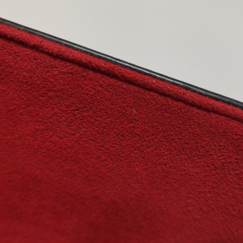 Louis Vuitton(LV)Victoire維多利亞中號牛皮老花拼皮鈎扣單肩包晶片款-8