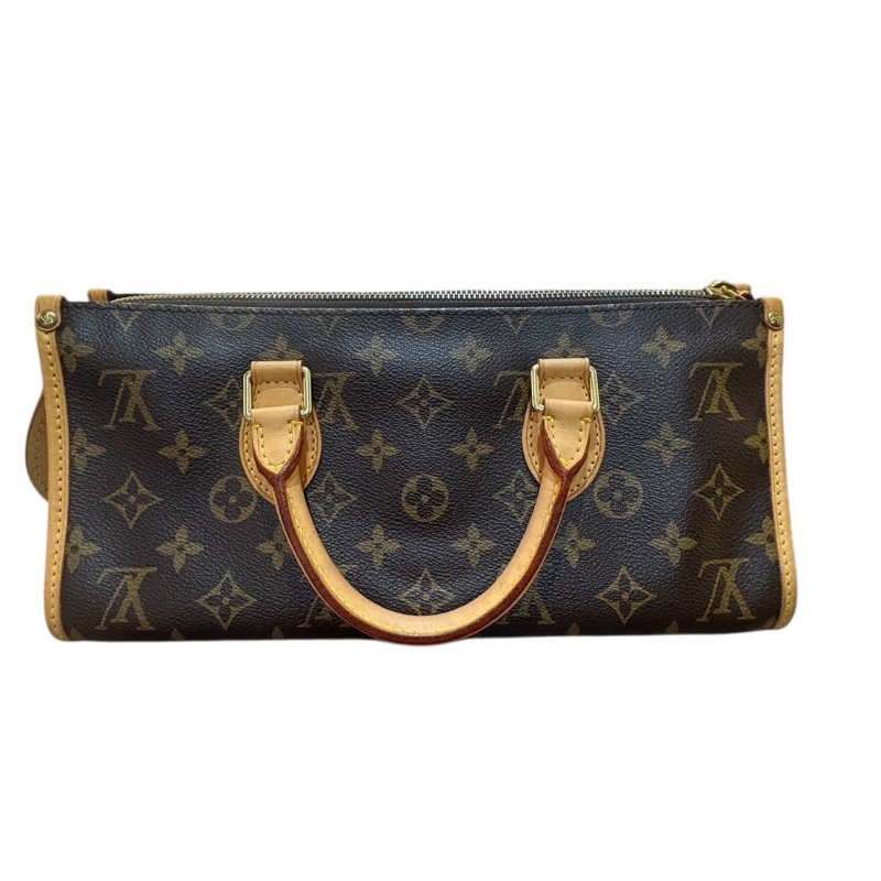 【美收精品】LV茶色老花三角手提包 4-796-0