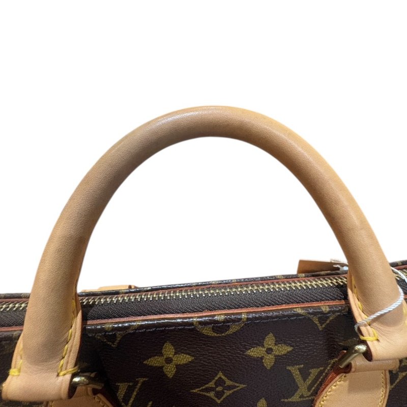 【美收精品】LV茶色老花三角手提包 4-796-13