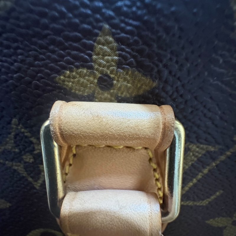 【美收精品】LV茶色老花三角手提包 4-796-17