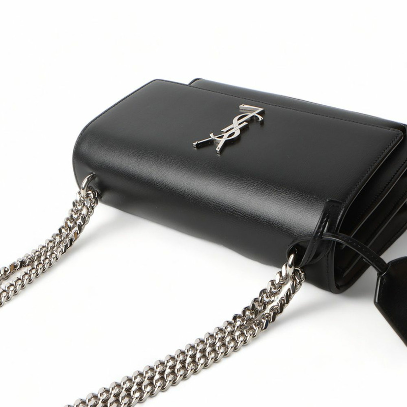 【包稅】SAINT LAURENT Monogram Sunset 中銀色單肩包-3