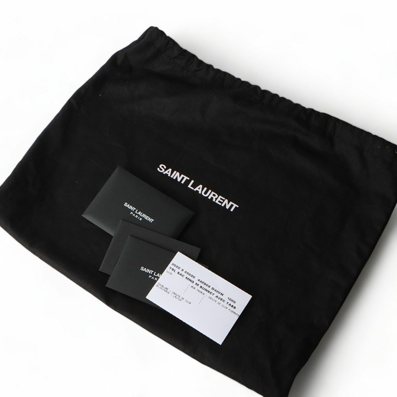 【包稅】SAINT LAURENT Monogram Sunset 中銀色單肩包-7