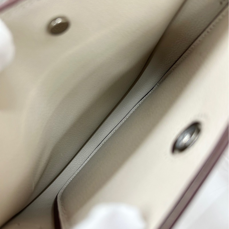 【99新】 Hermes 10奶昔白perspective cavaliere21歪歪包 z刻 togo斜挎包-6