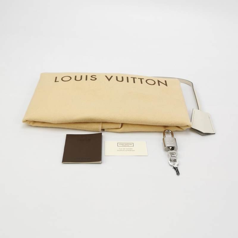 Louis Vuitton(LV)Montaigne蒙田包牛皮純色水波紋Logo浮雕鉚釘手提包-8