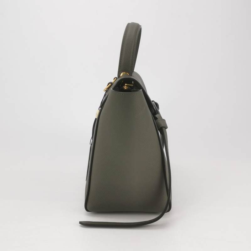 Celine Belt魚包Micro牛皮純色紐結飾帶斜挎包-3