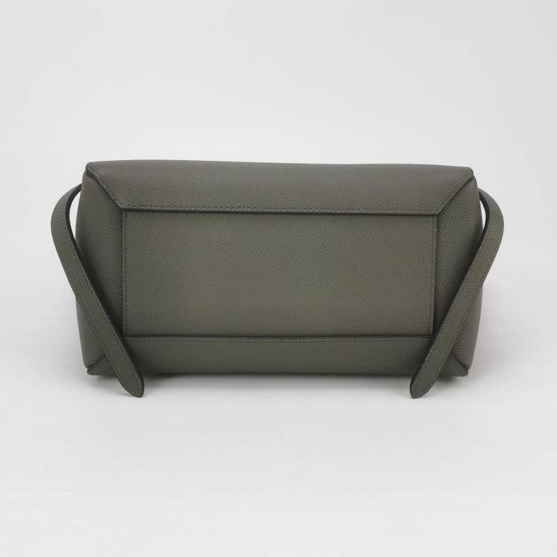 Celine Belt魚包Micro牛皮純色紐結飾帶斜挎包-5