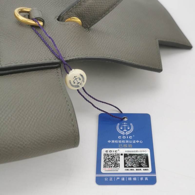 Celine Belt魚包Micro牛皮純色紐結飾帶斜挎包-7