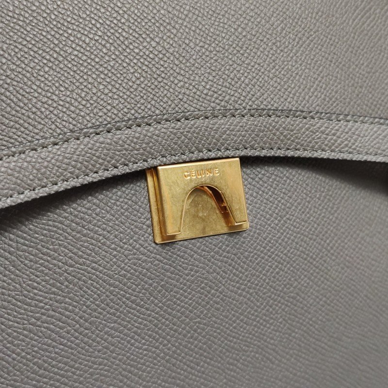 Celine Belt魚包Micro牛皮純色紐結飾帶斜挎包-10