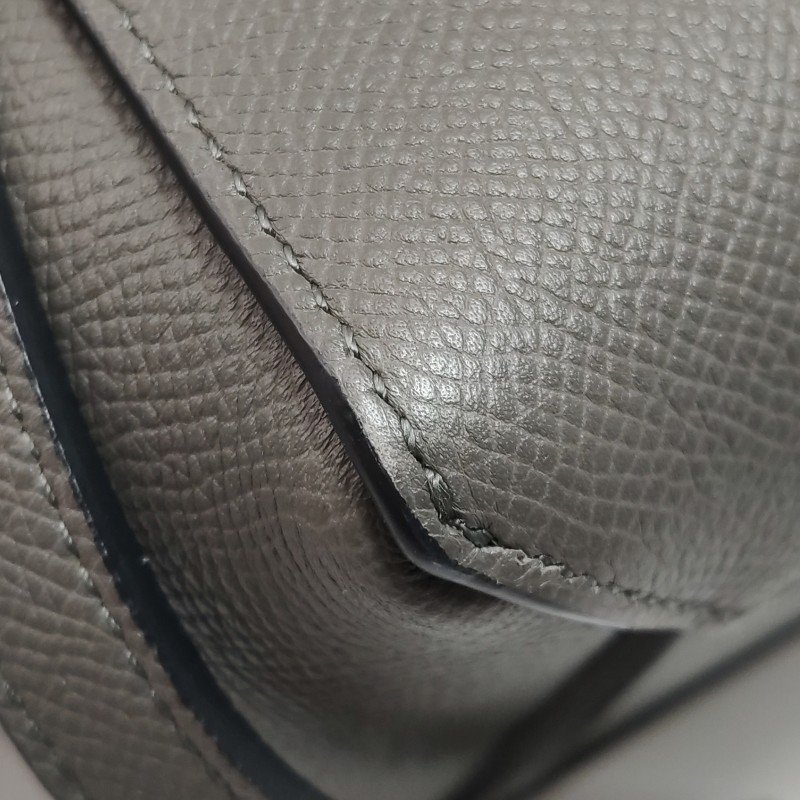 Celine Belt魚包Micro牛皮純色紐結飾帶斜挎包-15