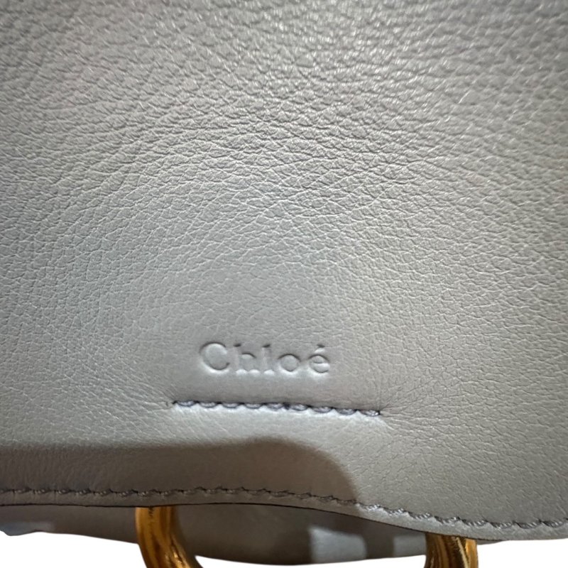 【美收精品】CHLOE天藍色肩背包 4-750-14