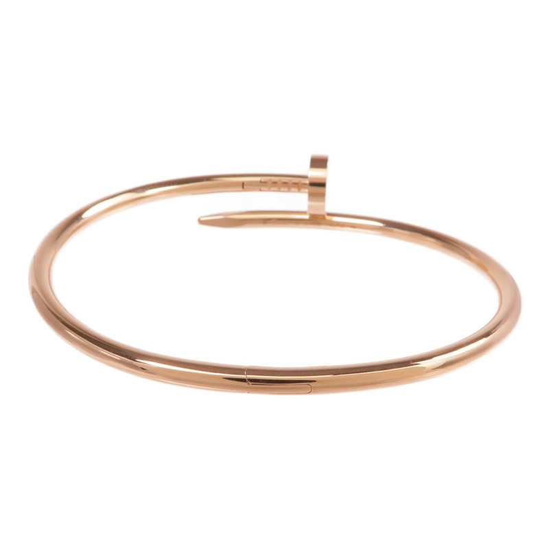 CARTIER 18K玫瑰金Juste Un Clou手鐲金Cartier#19-2