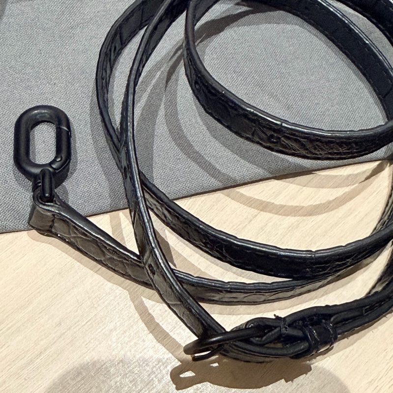 BALENCIAGA Hourglass 沙漏包 S碼 鱷魚壓紋|黑色|磨砂黑金屬-14